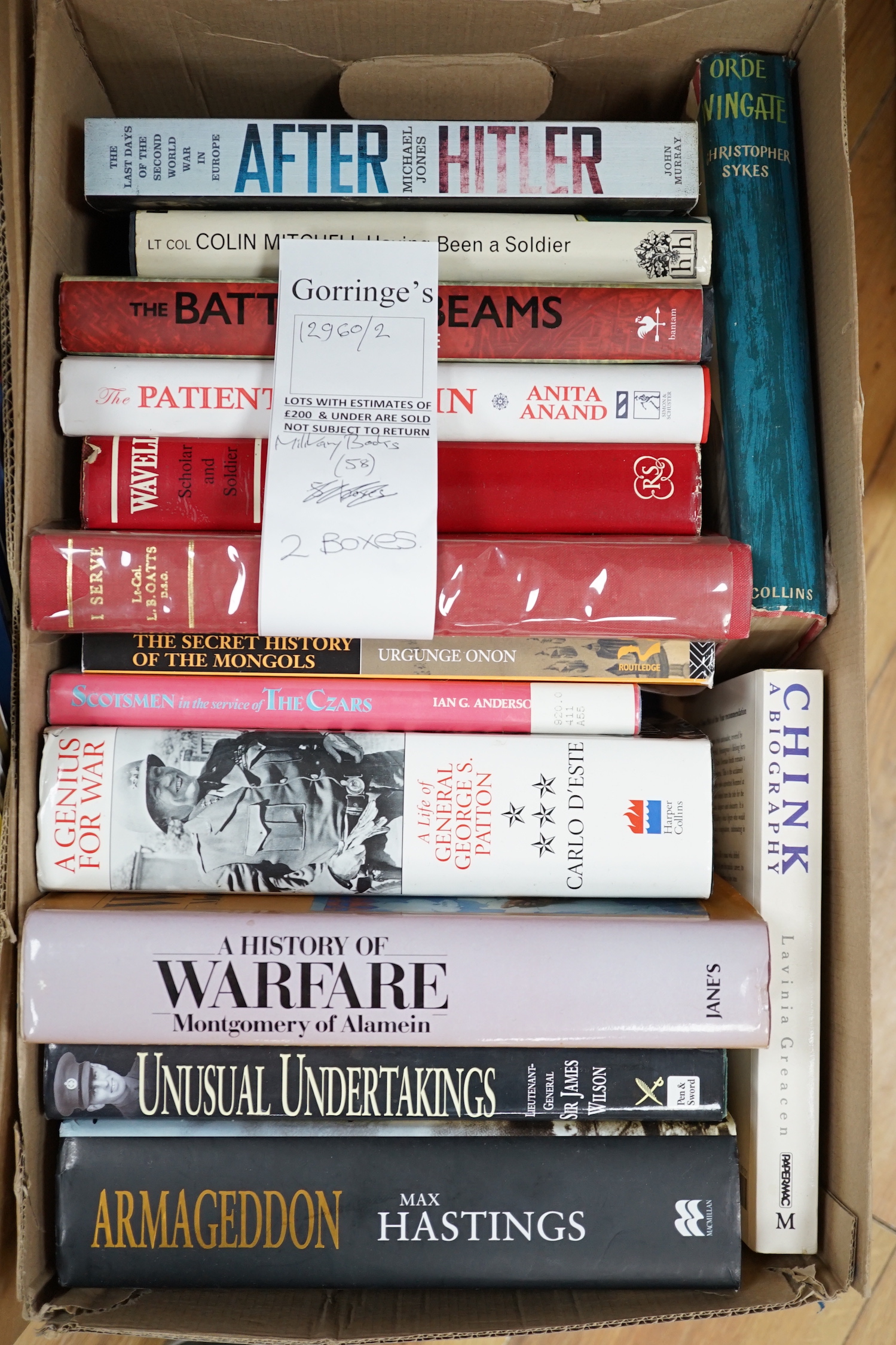 Military Books, a modern miscellany including Armageddon by Max Hastings (58)
